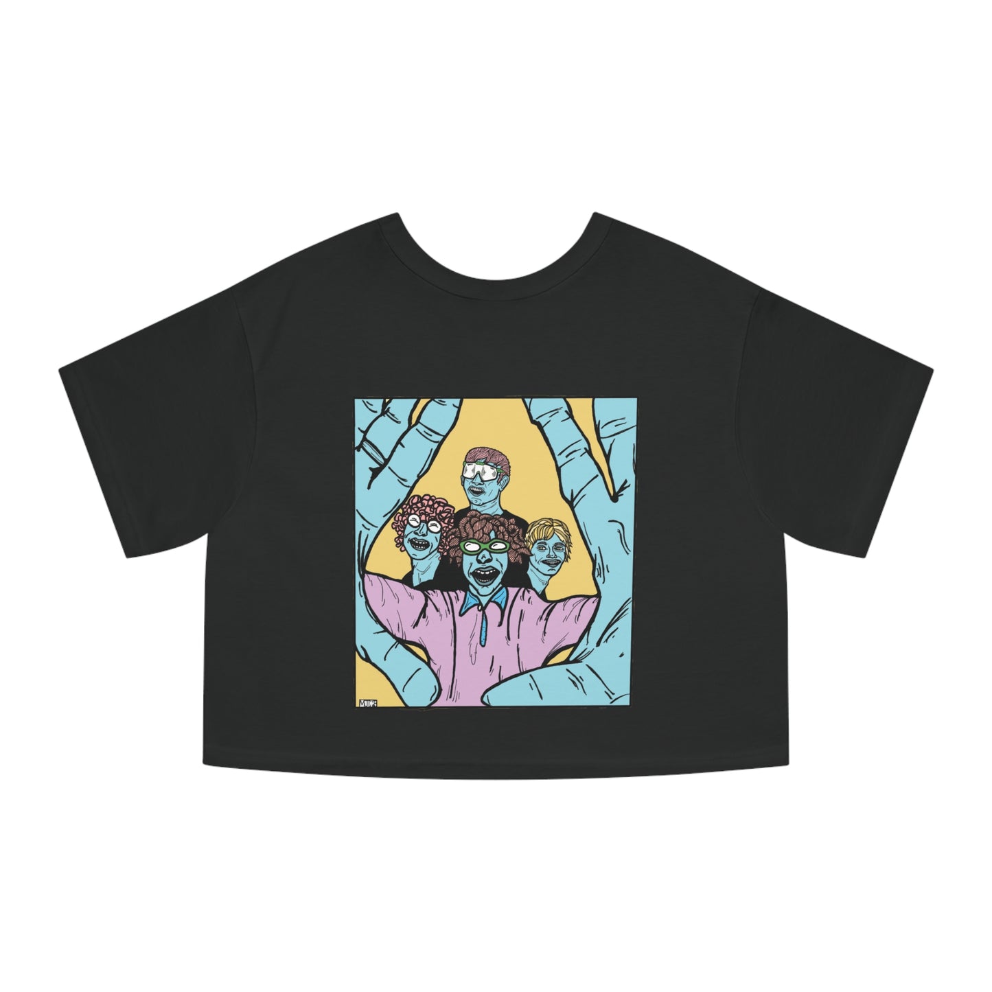 Dune Blue X Champion Crop Top