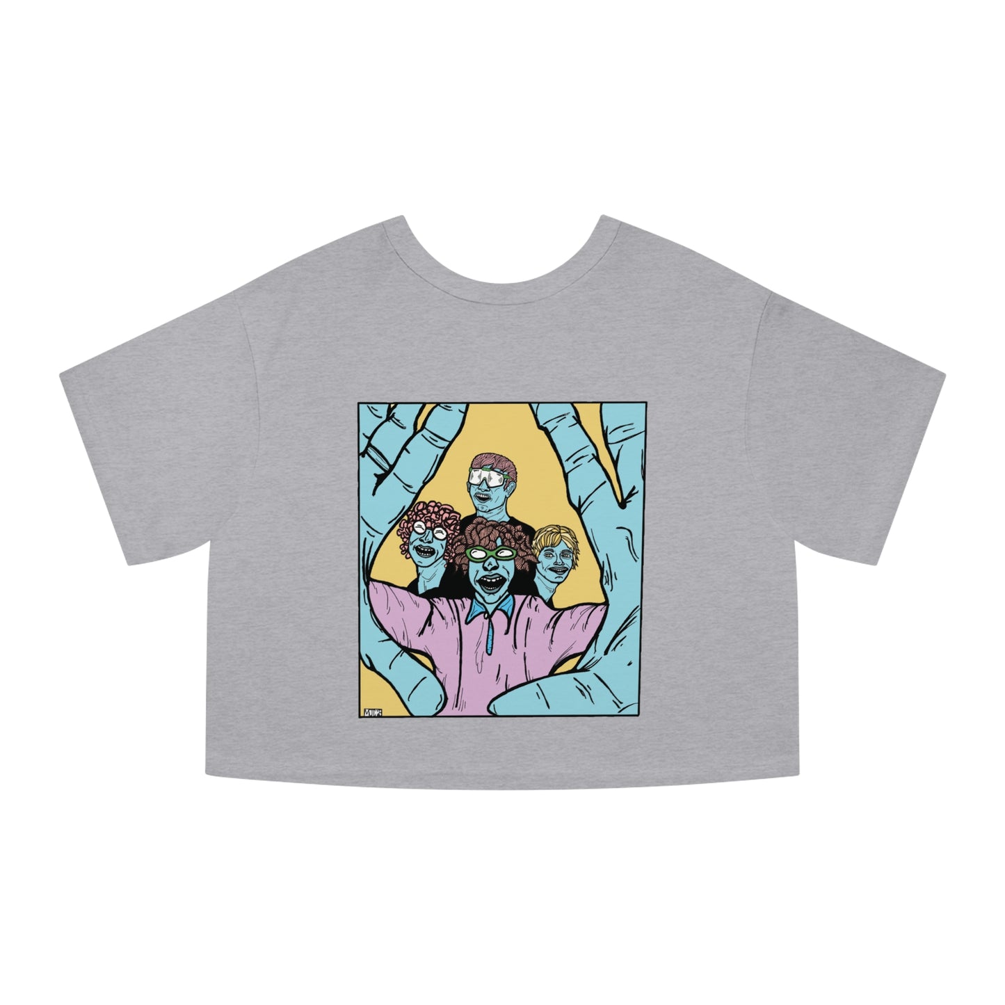 Dune Blue X Champion Crop Top